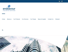 Tablet Screenshot of endeavouris.com
